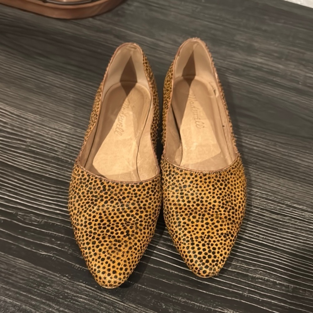 Madewell Leopard haircalf Women's Flats